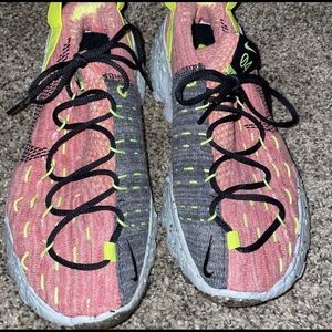 Nike Space Hippie 04, pink artic, size 8 womens.